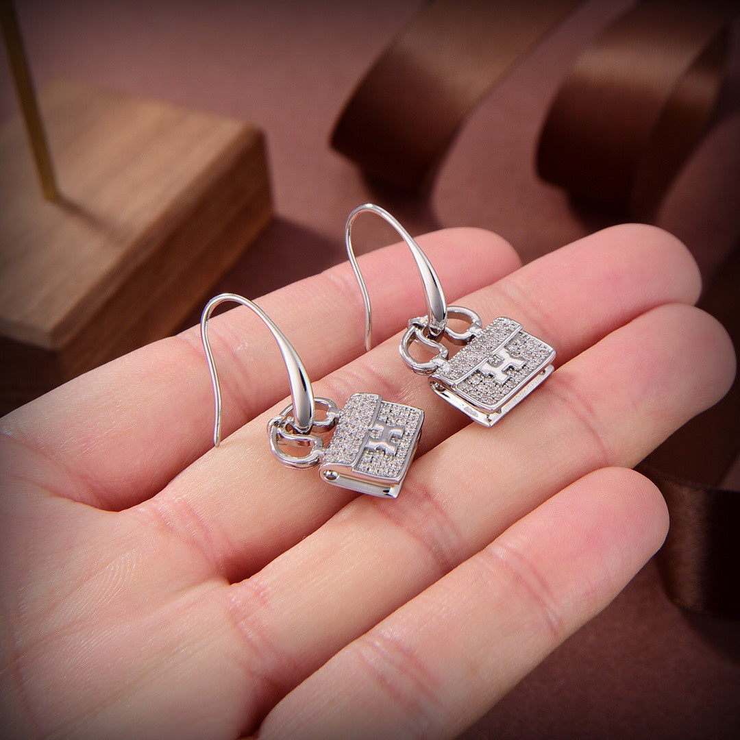 [Ornora Jewelry]KELLY DIAMOND EARRINGS