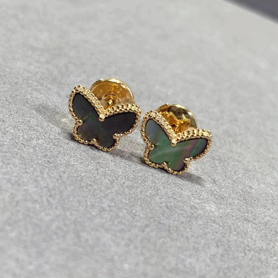 [Ornora Jewelry]BUTTERFLY DARK MOP  EARRINGS