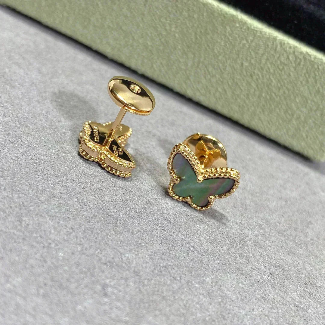 [Ornora Jewelry]BUTTERFLY DARK MOP  EARRINGS