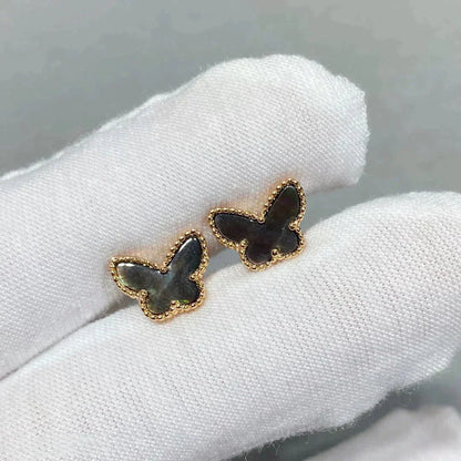 [Ornora Jewelry]BUTTERFLY DARK MOP  EARRINGS