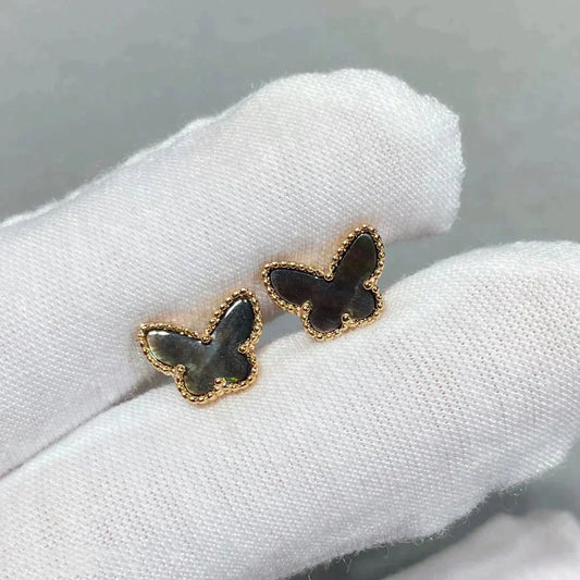 [Ornora Jewelry]BUTTERFLY DARK MOP  EARRINGS