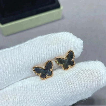 [Ornora Jewelry]BUTTERFLY DARK MOP  EARRINGS
