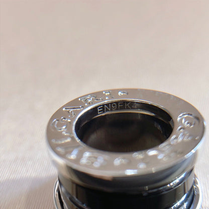 [Ornora Jewelry]ZERO 1 BLACK CERAMIC SILVER NECKLACE