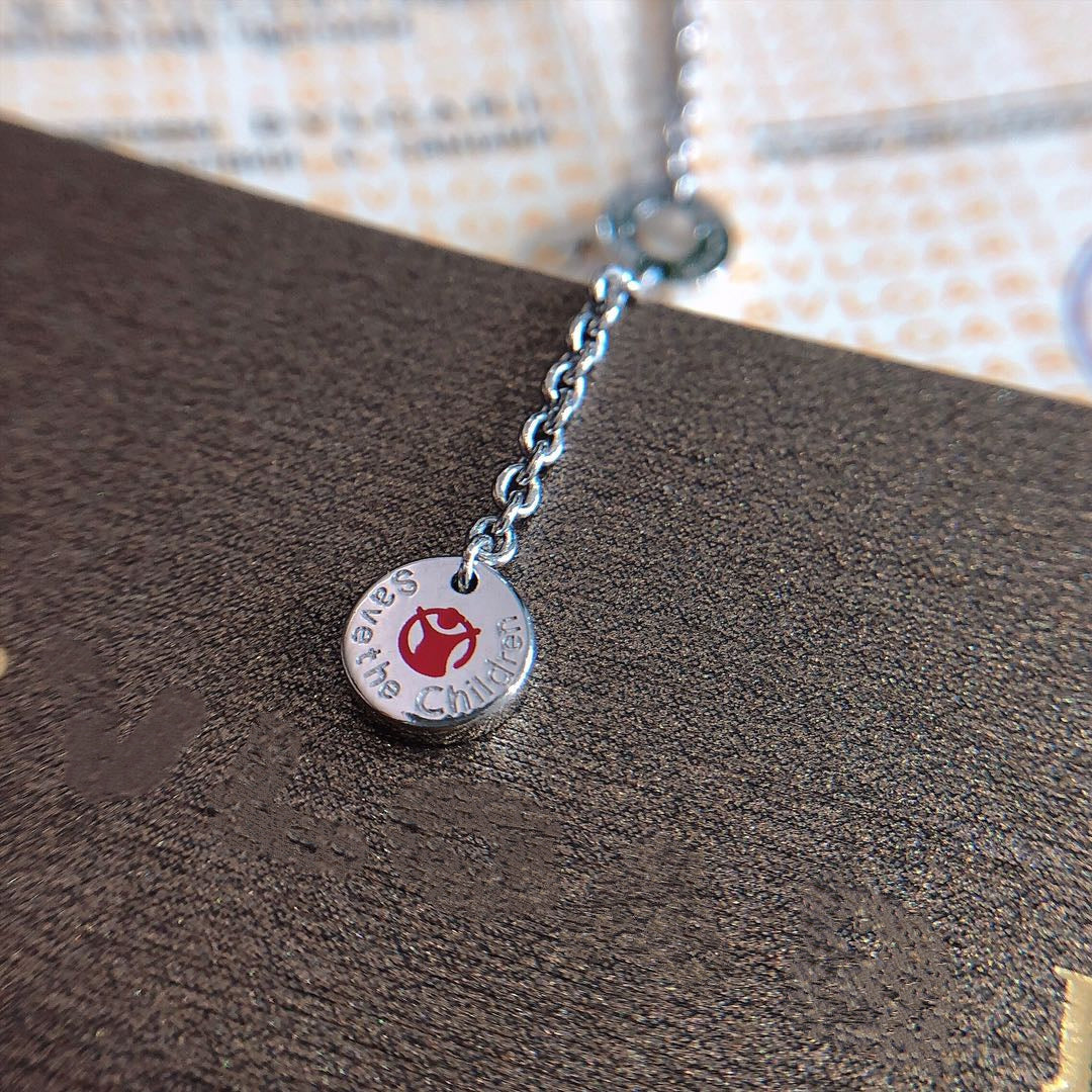 [Ornora Jewelry]ZERO 1 BLACK CERAMIC SILVER NECKLACE