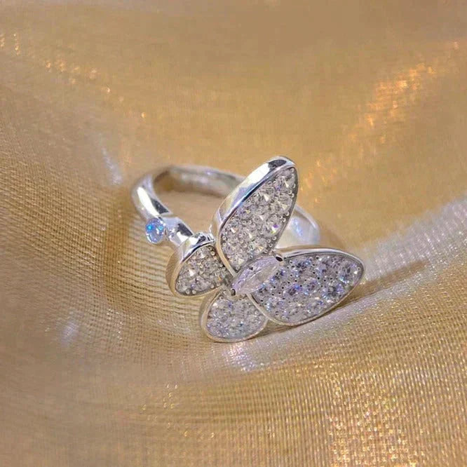 [Ornora Jewelry]BUTTERFLY DIAMOND RING