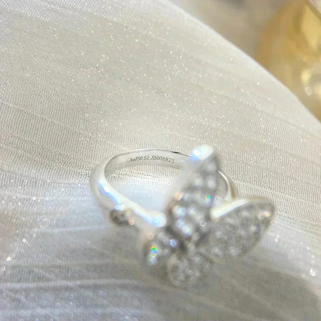[Ornora Jewelry]BUTTERFLY DIAMOND RING