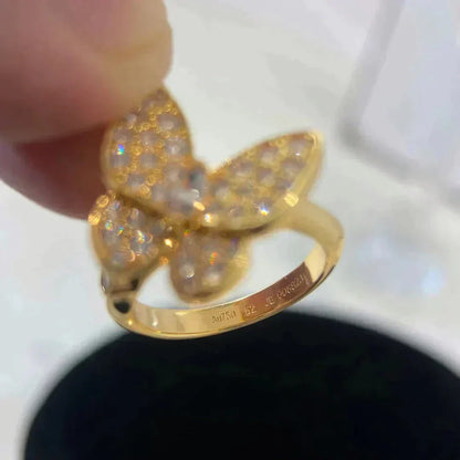[Ornora Jewelry]BUTTERFLY DIAMOND RING