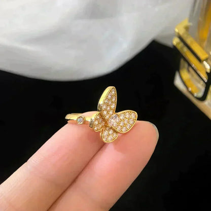 [Ornora Jewelry]BUTTERFLY DIAMOND RING