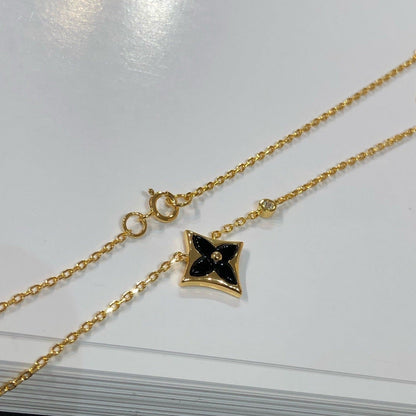 [Ornora Jewelry]STAR BLACK MOP NECKLACE