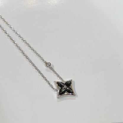 [Ornora Jewelry]STAR BLACK MOP NECKLACE