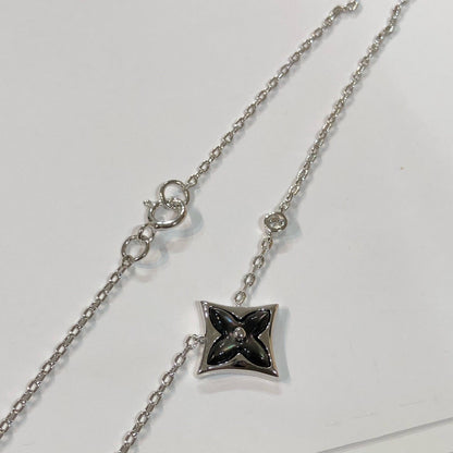 [Ornora Jewelry]STAR BLACK MOP NECKLACE