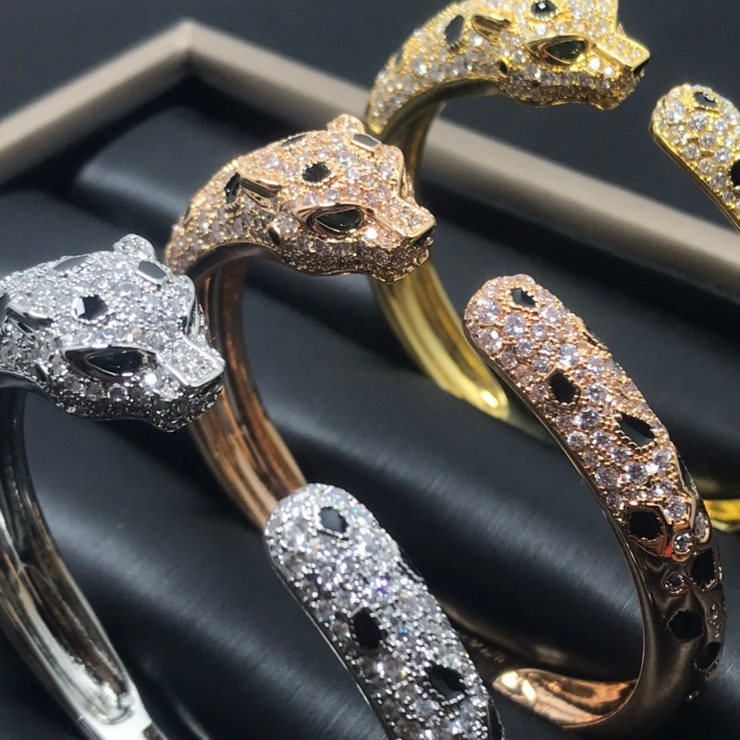 [Ornora Jewelry]PANTHERE BIG BRACELET DIAMONDS
