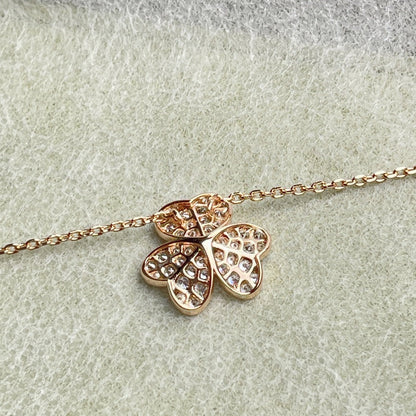[Ornora Jewelry]FLOWER DIAMOND NECKLACE