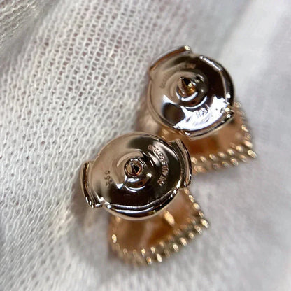 [Ornora Jewelry]HEART CARNELIAN STUD EARRINGS