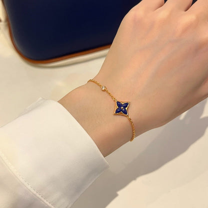 [Ornora Jewelry]COLOR STAR PINK GOLD DIAMOND BRACELET