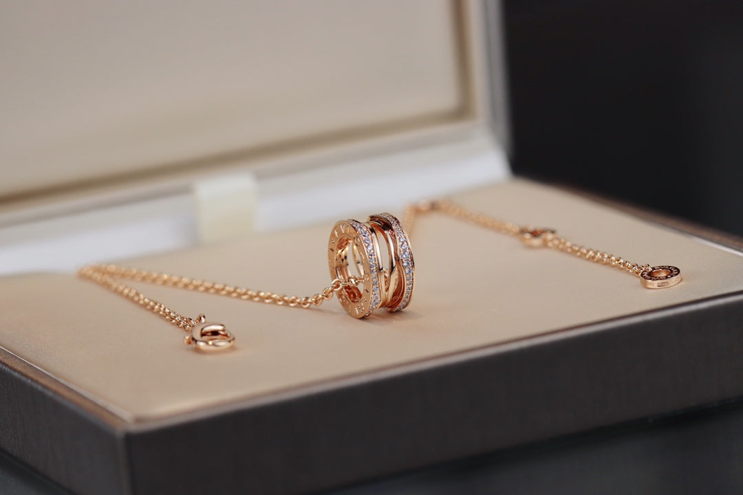 [Ornora Jewelry]ZERO 1 PINK GOLD NECKLACE