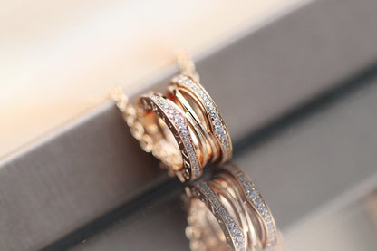 [Ornora Jewelry]ZERO 1 PINK GOLD NECKLACE