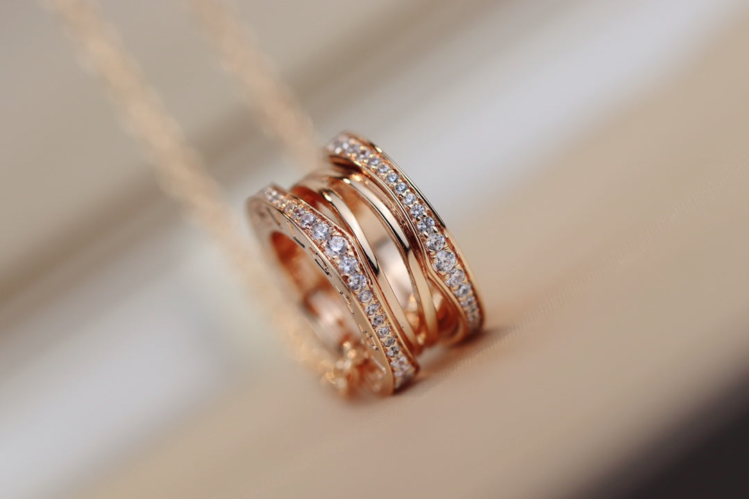 [Ornora Jewelry]ZERO 1 PINK GOLD NECKLACE