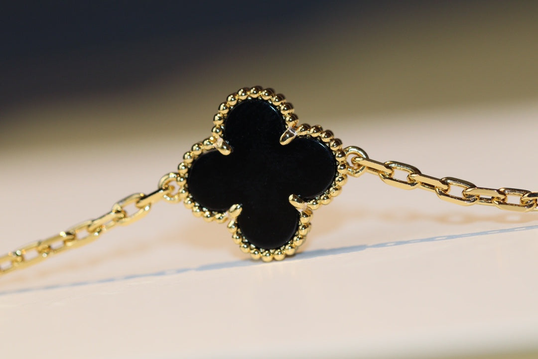 [Ornora Jewelry]CLOVER 20 MOTIFS ONYX ROSE GOLD