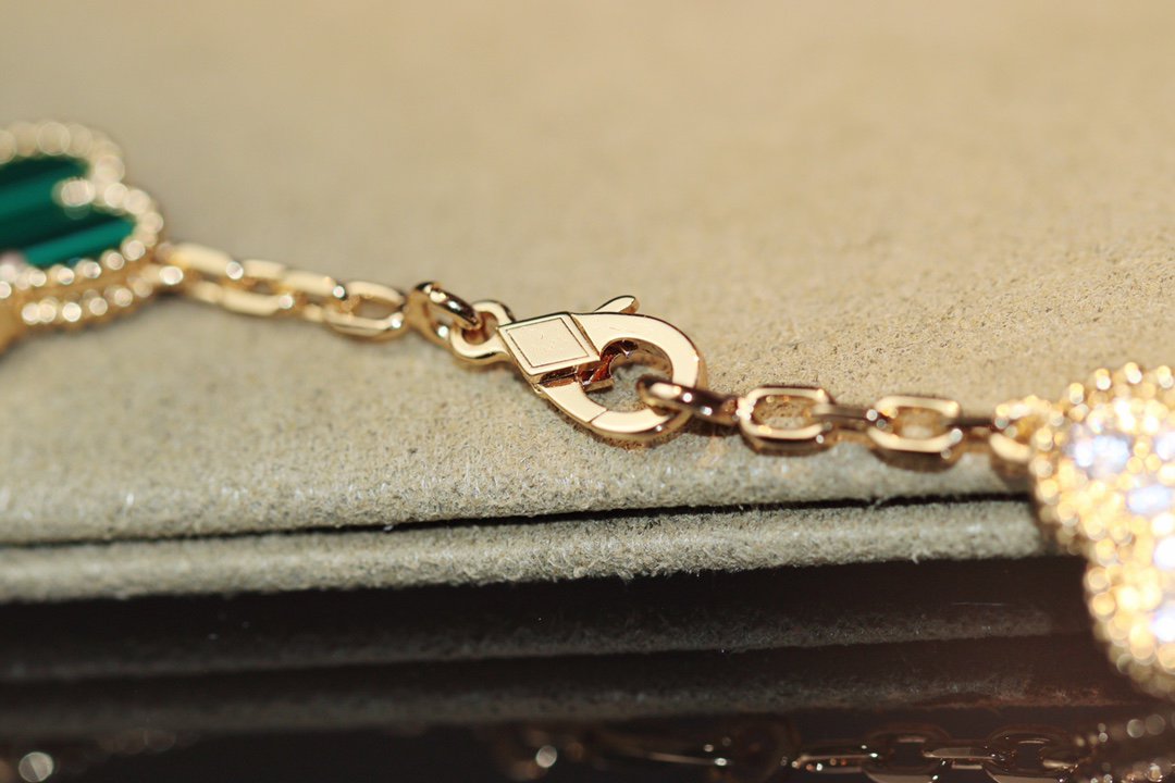 [Ornora Jewelry]CLOVER 20 MOTIFS ONYX ROSE GOLD