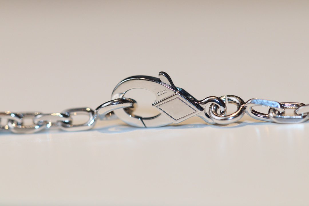 [Ornora Jewelry]CLOVER 20 MOTIFS ONYX DIAMOND SILVER