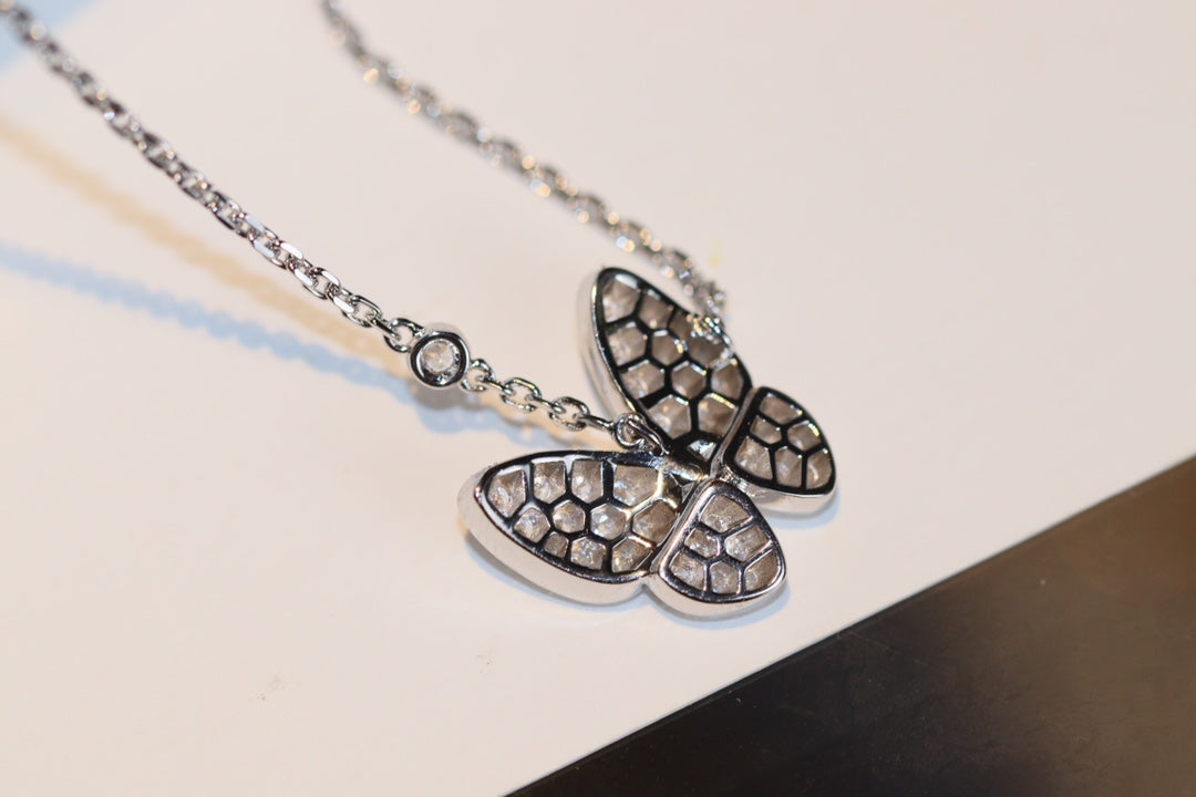 [Ornora Jewelry]BUTTERFLY DIAMOND NECKLACE