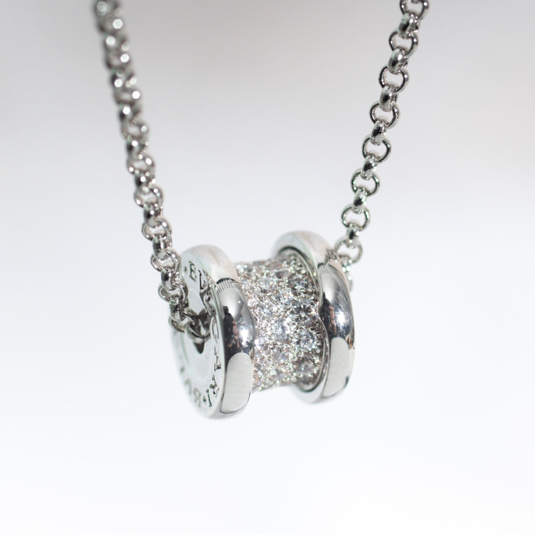 [Ornora Jewelry]ZERO 1 SILVER DIAMOND NECKLACE
