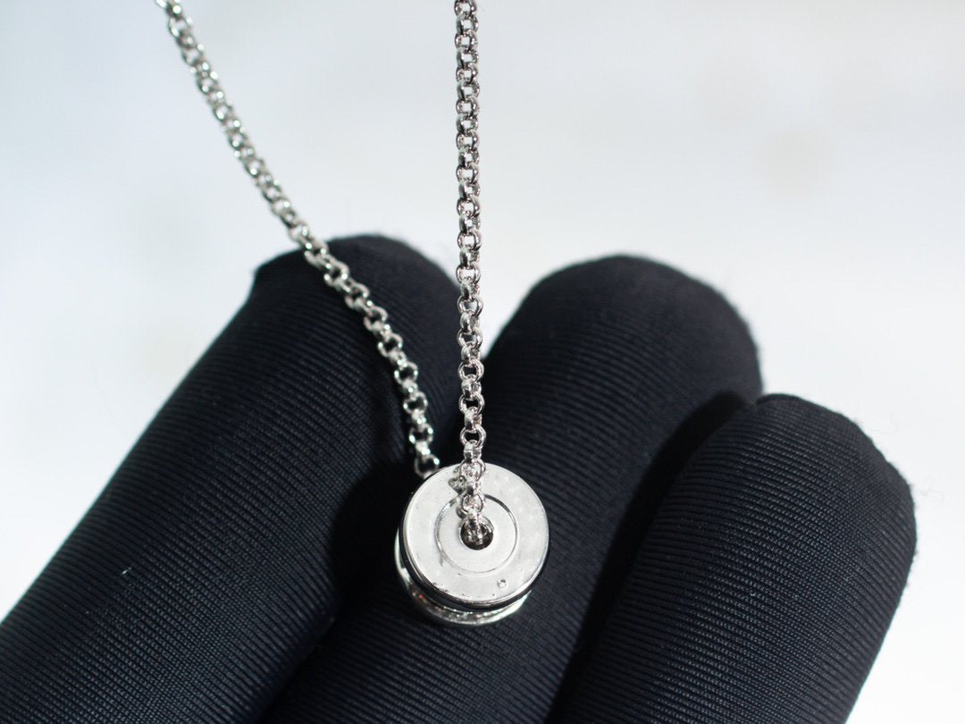 [Ornora Jewelry]ZERO 1 SILVER DIAMOND NECKLACE