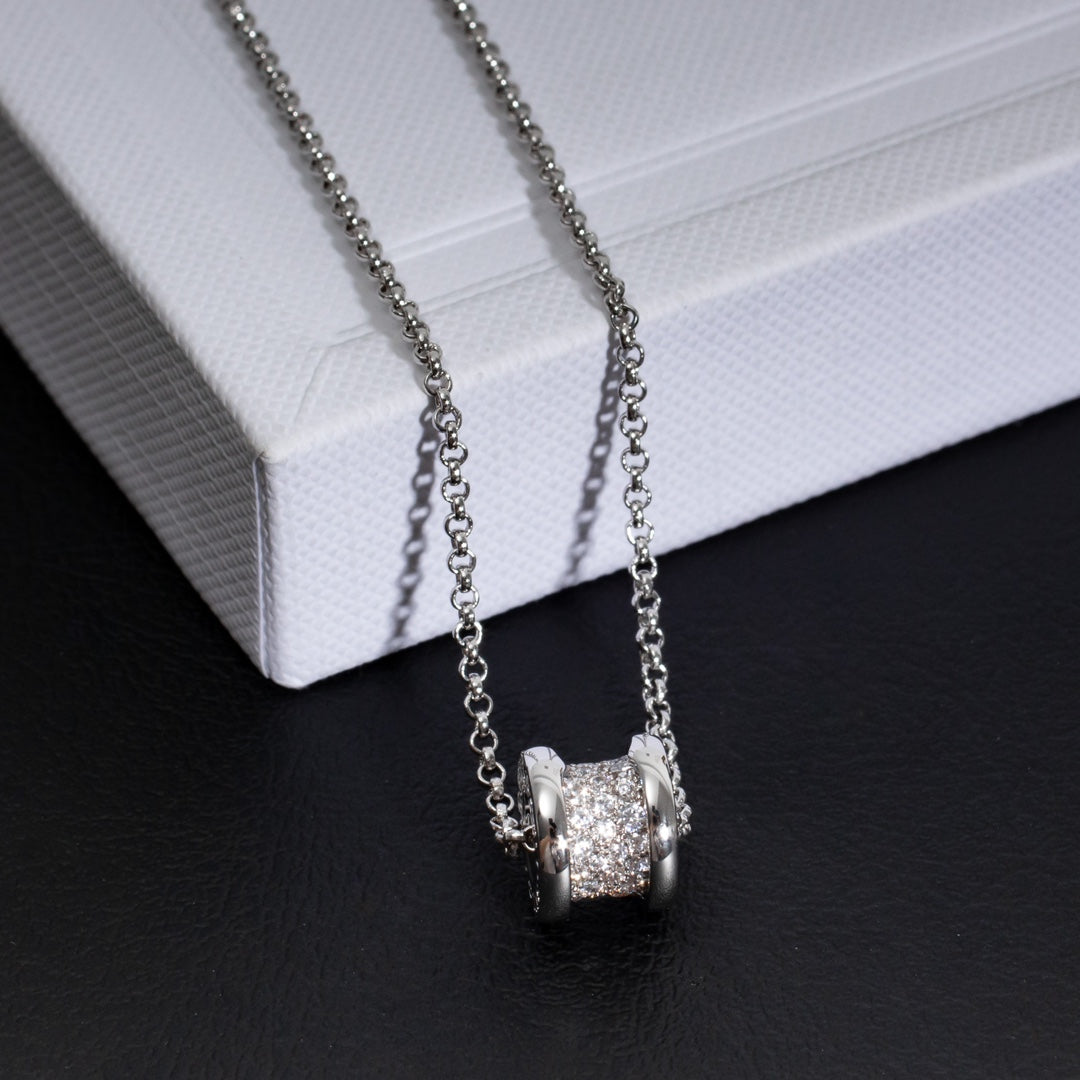 [Ornora Jewelry]ZERO 1 SILVER DIAMOND NECKLACE