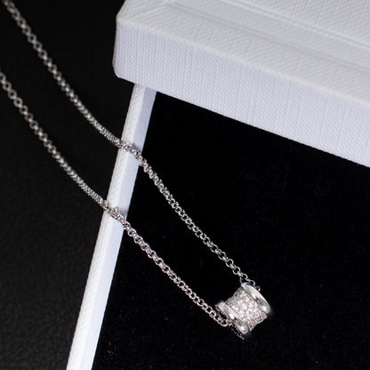 [Ornora Jewelry]ZERO 1 SILVER DIAMOND NECKLACE