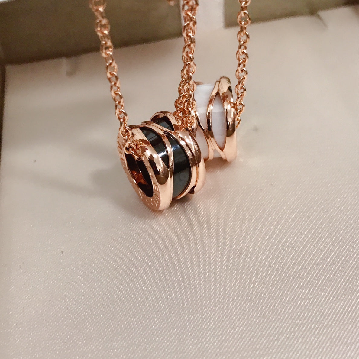 [Ornora Jewelry]ZERO 1 FOUR BAND PINK GOLD CERAMIC