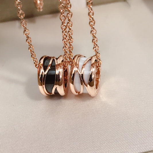 [Ornora Jewelry]ZERO 1 FOUR BAND PINK GOLD CERAMIC