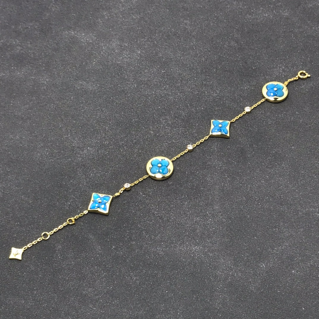 [Ornora Jewelry]STAR AND SUN TURQUOISE 4 MOTIFS 3 DIAMONDS
