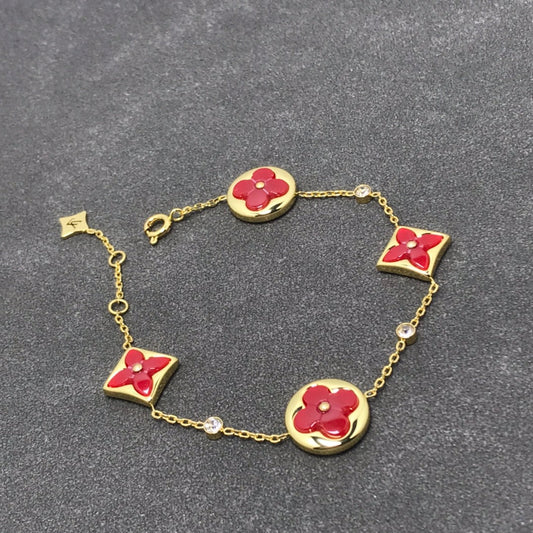 [Ornora Jewelry]STAR AND SUN CARNELIAN 4 MOTIFS 3 DIAMONDS