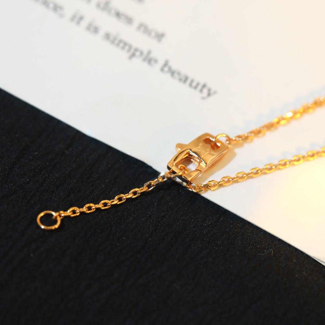 [Ornora Jewelry]STAR AND SUN DIAMOND PINK GOLD NECKLACE