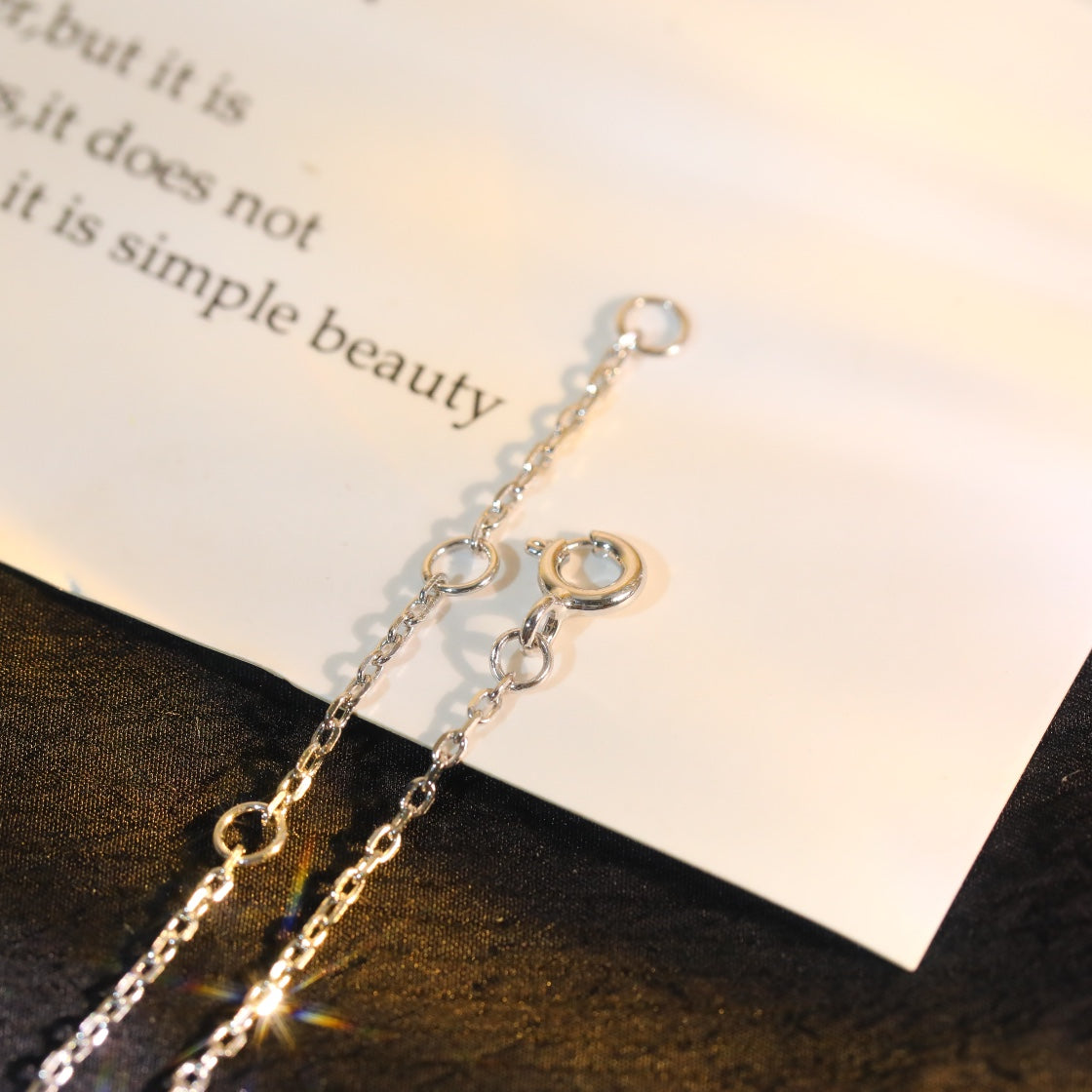 [Ornora Jewelry]SUN MOTIF PINK MOP SILVER BRACELET