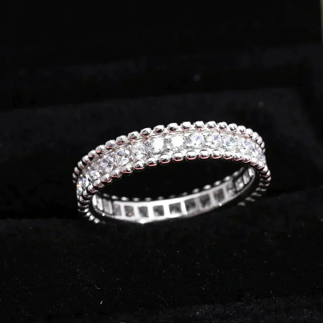 [Ornora Jewelry]PERLEE DIAMOND SILVER RING