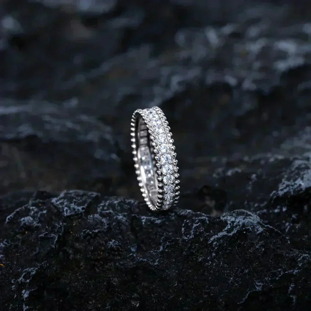 [Ornora Jewelry]PERLEE DIAMOND SILVER RING