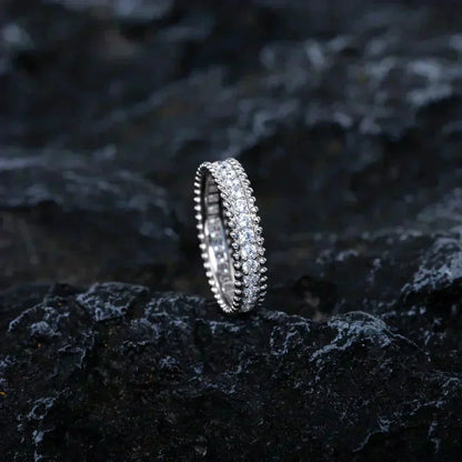 [Ornora Jewelry]PERLEE DIAMOND SILVER RING