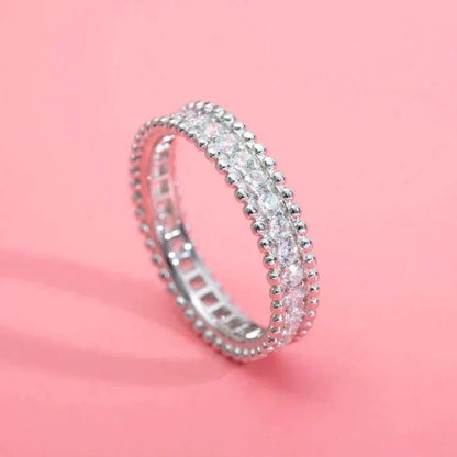 [Ornora Jewelry]PERLEE DIAMOND SILVER RING