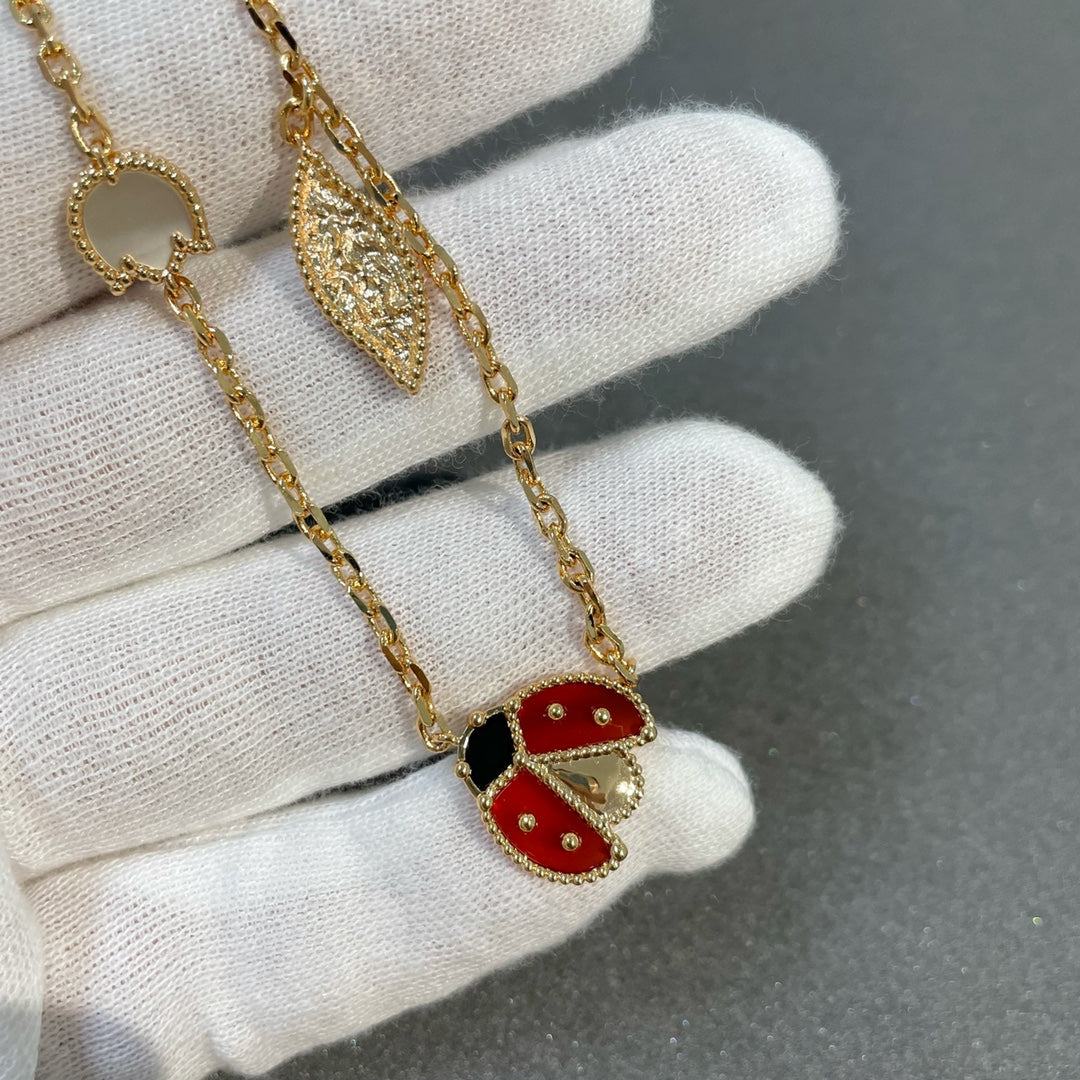[Ornora Jewelry]LUCKY SPRING 15 MOTIFS GOLD NECKLACE