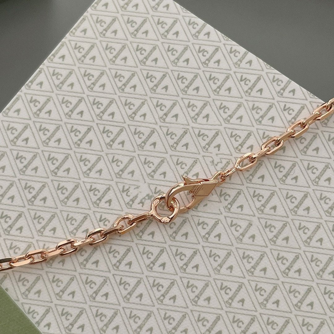 [Ornora Jewelry]LUCKY SPRING 15 MOTIFS ROSE GOLD NECKLACE