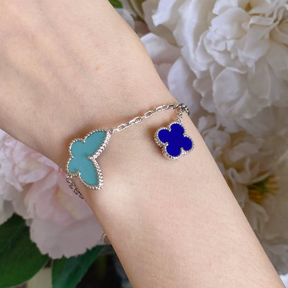 [Ornora Jewelry]LUCKY SPRING SILVER BRACELET 4 MOTIF