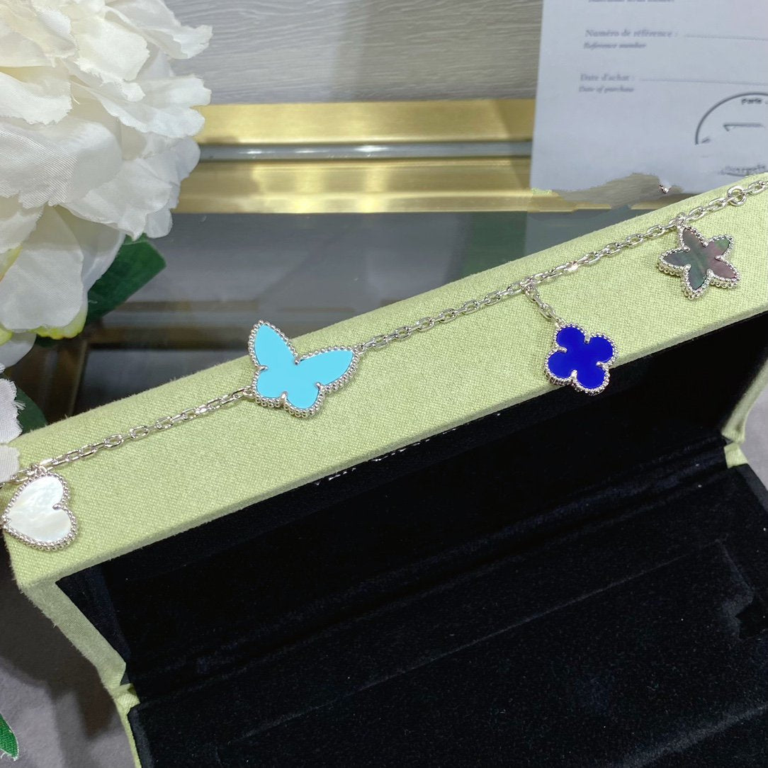 [Ornora Jewelry]LUCKY SPRING SILVER BRACELET 4 MOTIF
