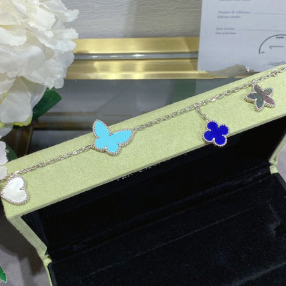 [Ornora Jewelry]LUCKY SPRING SILVER BRACELET 4 MOTIF