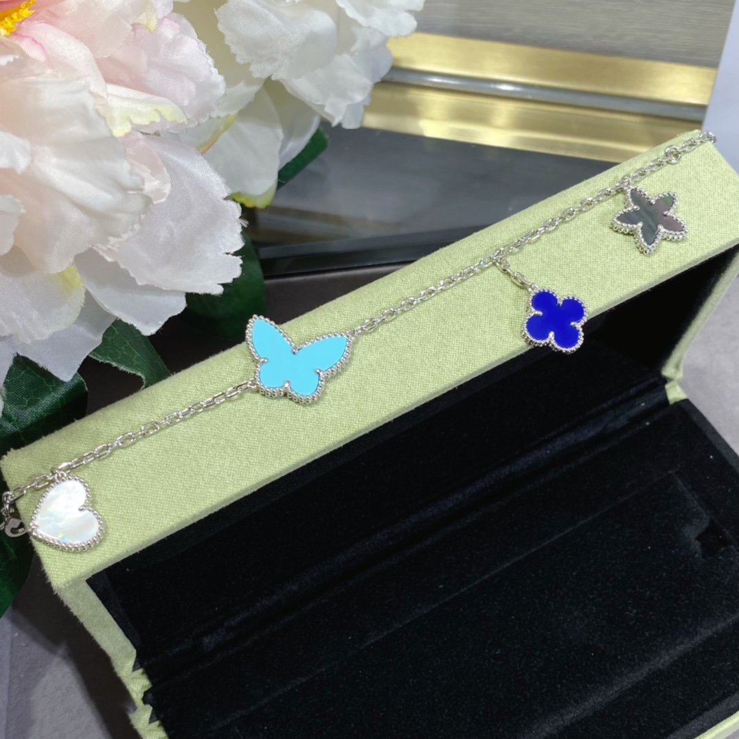 [Ornora Jewelry]LUCKY SPRING SILVER BRACELET 4 MOTIF