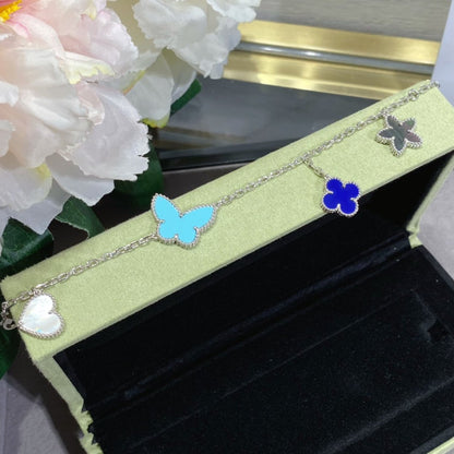 [Ornora Jewelry]LUCKY SPRING SILVER BRACELET 4 MOTIF