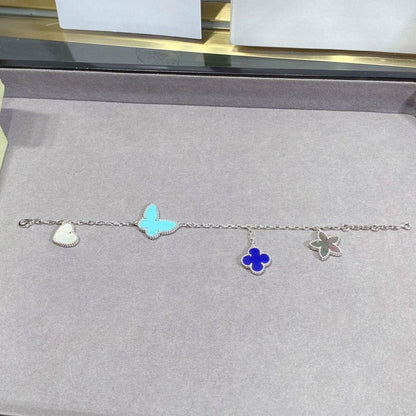 [Ornora Jewelry]LUCKY SPRING SILVER BRACELET 4 MOTIF