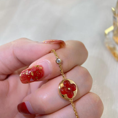 [Ornora Jewelry]SUN PEDANT CARNELIAN BRACELET