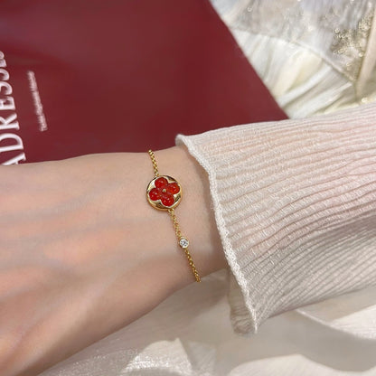 [Ornora Jewelry]SUN PEDANT CARNELIAN BRACELET